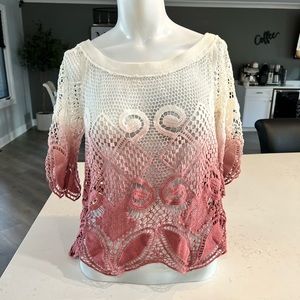 Gimmicks crochet top size XS